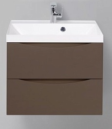 BelBagno Тумба с раковиной MARINO 600 Cioccolato Opaco – фотография-1