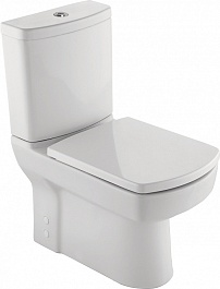 Kale Унитаз-компакт Basics 7112234500 безободковый с микролифтом – фотография-1