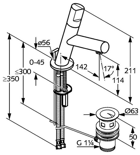 Kludi Смеситель "New Waves 570230575" – фотография-4