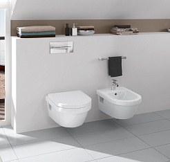 Villeroy & Boch Унитаз подвесной Omnia Architectura 5684 HR01 безободковый – фотография-5