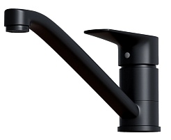 Mixline Смеситель для кухни 35k ML14-03BL чёрный – фотография-1