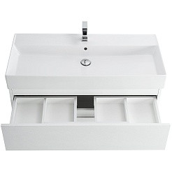 BelBagno Тумба с раковиной Molveno-46 80 подвесная bianco ghiaccio – фотография-9