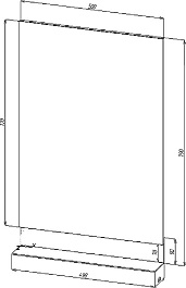 Sanflor Мебель для ванной Тайлер 50 черная – фотография-12
