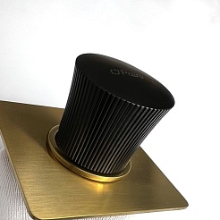 Paini Смеситель для душа Domus 18PJ690PZ встраиваемый, брашированные золото/чёрный – фотография-5