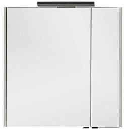 Aquanet Зеркальный шкаф "Франка 85" слоновая кость – фотография-3