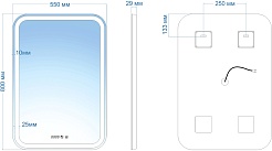 Mixline Зеркало Премьер Мальта-3 55 – фотография-12