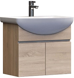 Vigo Мебель для ванной Wing 600-2-0 подвесная дуб сонома – фотография-5