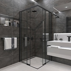 Veconi  Душевой уголок Rovigo RV-47B 90x90 – фотография-3