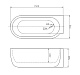 BelBagno Акриловая ванна BB11-1500-L – фотография-6