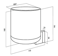 Am.Pm Стакан Admire A1034300 – фотография-5