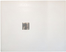 Veconi Душевой поддон Tezeo stone TZW-21 100x80 белый