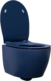 Allen Brau Чаша подвесного унитаза Fantasy 4.11004.ID индиго – фотография-21