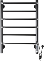 Domoterm Полотенцесушитель электрический Орфей DMT П6 400x600 ЧРН EK R черный