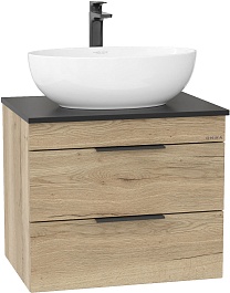 Onika Тумба под раковину Легран 60 подвесная под столешницу дуб галифакс – фотография-2