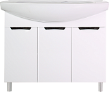 ASB-Mebel Тумба с раковиной Мессина 100/3 белая