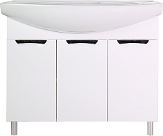 ASB-Mebel Тумба с раковиной Мессина 100/3 белая