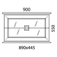  Тумба с раковиной Milarita 90 – фотография-3