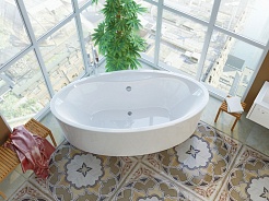 Alpen Акриловая ванна Ventura 194x100 – фотография-2