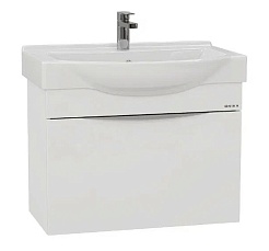 Onika Тумба под раковину Навиа 65 подвесная белая – фотография-1