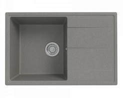 Teymi Мойка кухонная Hanna Smart 74 матовая серая – фотография-1