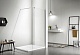 Aquatek Душевая перегородка 80x200 AQ WIW 08020CH с держателем профиль хром стекло прозрачное – фотография-8