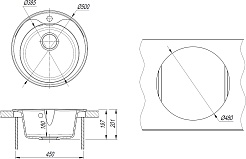 Dr. Gans Мойка кухонная Ротанг 500 терра – фотография-4