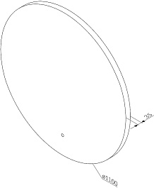 Am.Pm Зеркало X-Joy 110 круглое с подсветкой – фотография-10