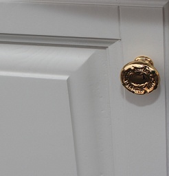 ValenHouse Пенал Эллина 40 белый L, корзина, фурнитура золото – фотография-6