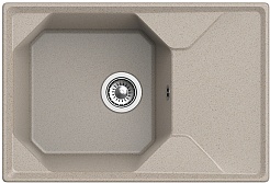 Granfest Мойка кухонная GF-U-740L песочный – фотография-2