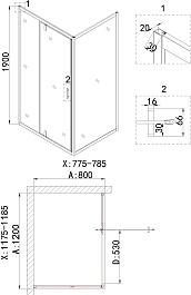 Niagara Боковая стенка Nova NG-A80G – фотография-3