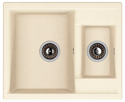 Dr. Gans Мойка гранитная Астра 620 К белый – фотография-1