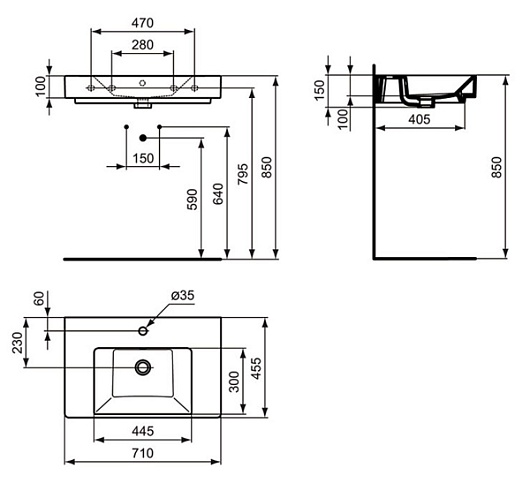 Ideal Standard Раковина Strada K078701 – фотография-4
