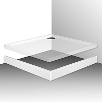 Roltechnik Экран для поддона "FLAT KVADRO 900x900"