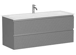 Sancos Мебель для ванной Folk 120 ergraut soft – фотография-11