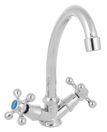 Frap Смеситель для кухни H08 F4008-2 хром – фотография-1