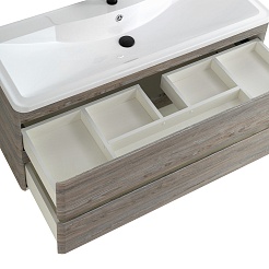 BelBagno Тумба с раковиной Albano 120 подвесная Pino Scania – фотография-6