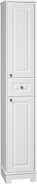 Misty Шкаф пенал Ларго 35 R белый матовый – фотография-2