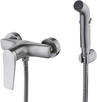 Lemark Гигиенический душ Bronx LM3718GM со смесителем графит