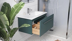 Velvex Тумба с раковиной Posse 85 верде – фотография-2