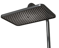 Mixline Душевая стойка 554233 вороненая сталь – фотография-5