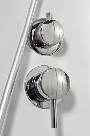 DTO Душевая кабина L602R с гидромассажем и электрикой – фотография-7