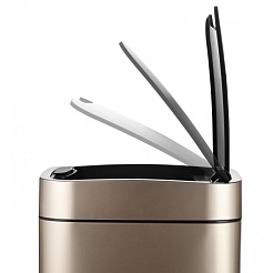 WeltWasser Ведро для мусора сенсорное WW RONE CG 12L – фотография-3