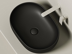 Ceramicanova Мебельная раковина Element 60 CN6047MB чёрный матовый – фотография-10