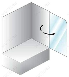 Kolpa San  Шторка на ванну Kolpa San Sole TP 75 – фотография-2