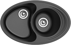 Ewigstein Мойка кухонная Elegant W90KF черный – фотография-3