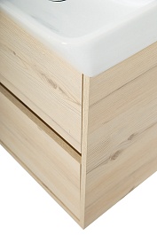 BelBagno Тумба с раковиной Neon 50 с 2 ящиками подвесная Pino Bianco – фотография-6