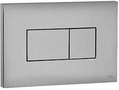 OLI Кнопка смыва Karisma матовый хром – фотография-1