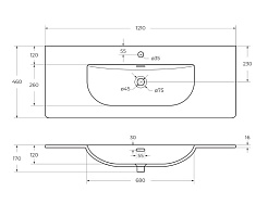 BelBagno Тумба с раковиной Kraft 120 подвесная Голубой матовый – фотография-3
