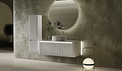 Jorno Шкаф пенал Lumino 34/120 белый Lum.04.120/P/W/JR – фотография-2