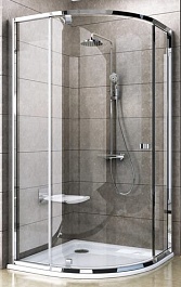 Душевое ограждение Ravak Pivot PSKK3-90 стекло Transparent 90х90 – фотография-1